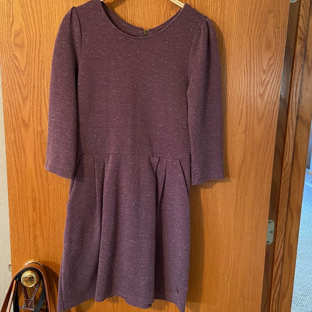 Jack Wills Knee-length Purple dress, Size 6